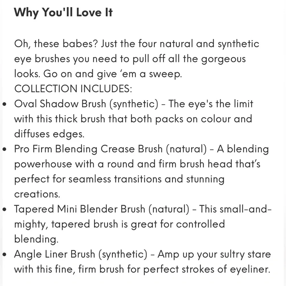 Morphe Eye Got This 4 Piece Eye Brush Collection